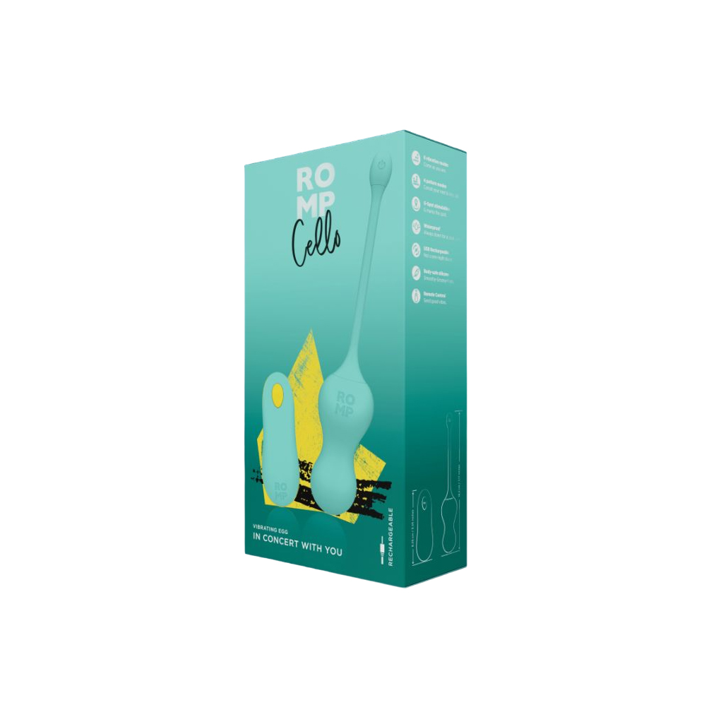 Vibrador del punto G por control remoto Cello