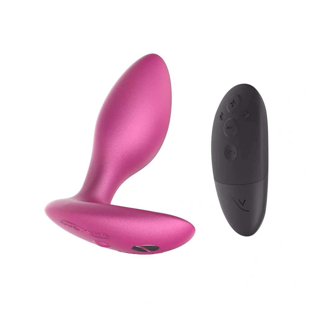 Plug vibrador anal con control remoto "Ditto"