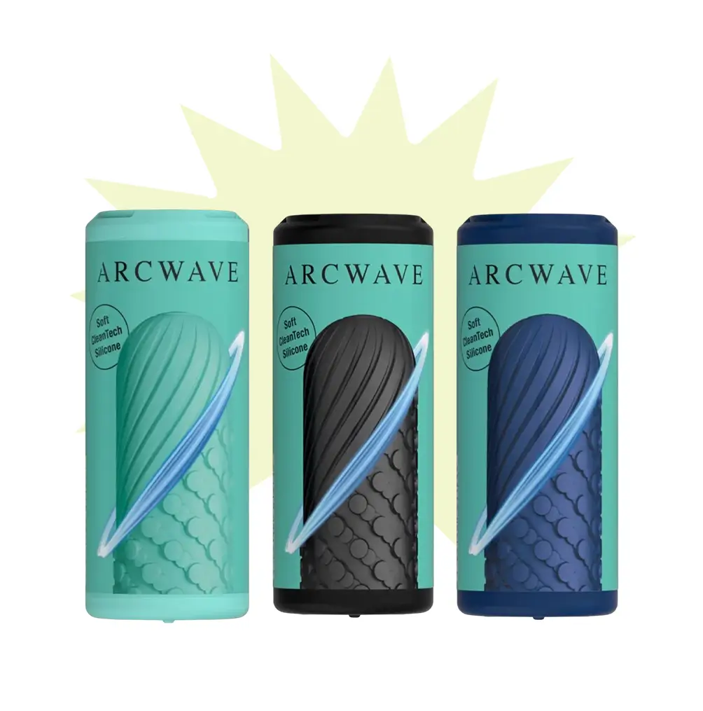 Masturbador Reversible Ghost (Pack de 3)