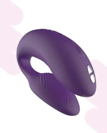 Vibrador con control remoto para parejas Chorus Púrpura