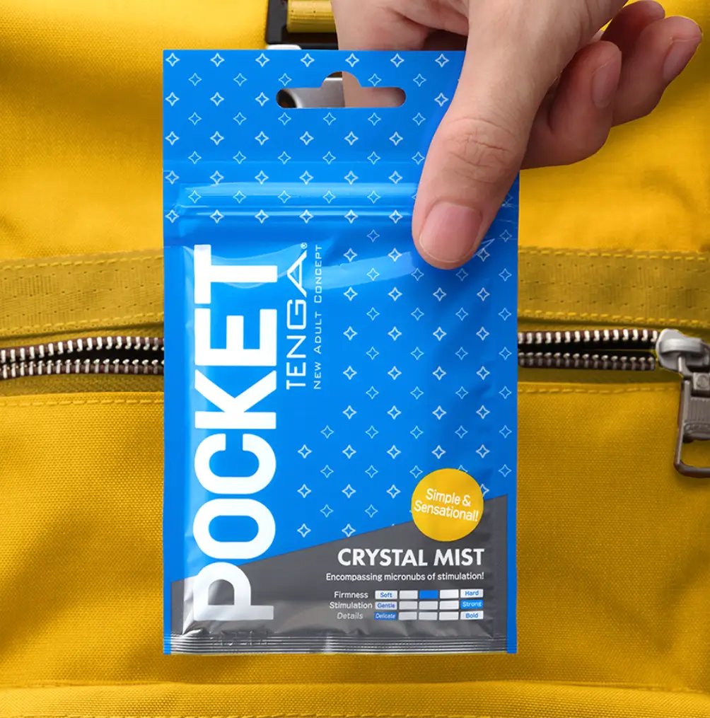 Masturbador Descartable Tenga Crystal (pack x 10) - Imagen 3