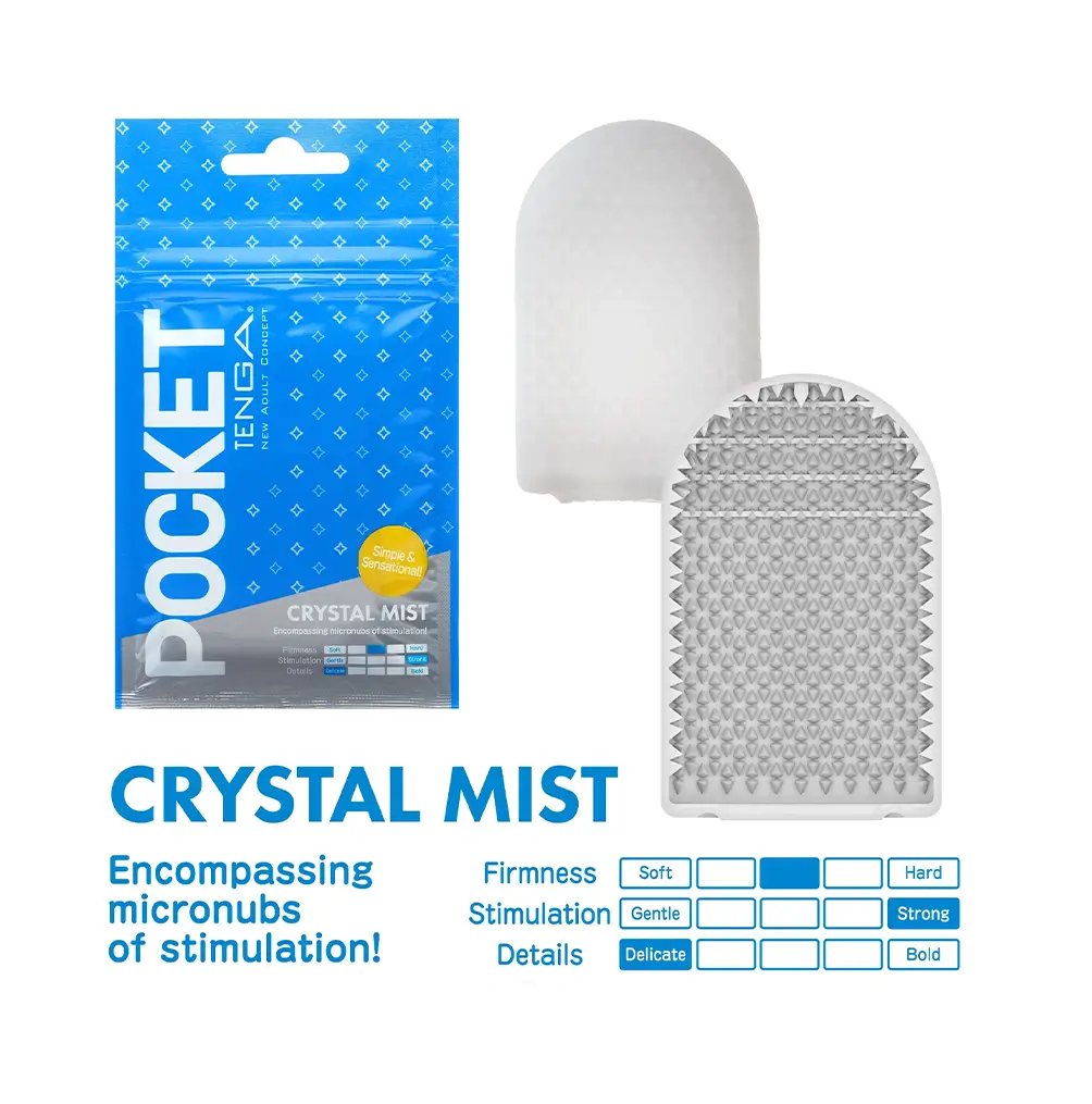 Masturbador Descartable Tenga Crystal (pack x 10) - Imagen 2