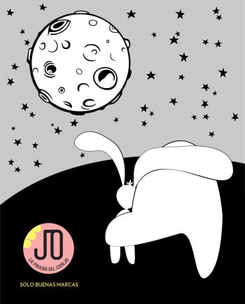 Mirando la luna