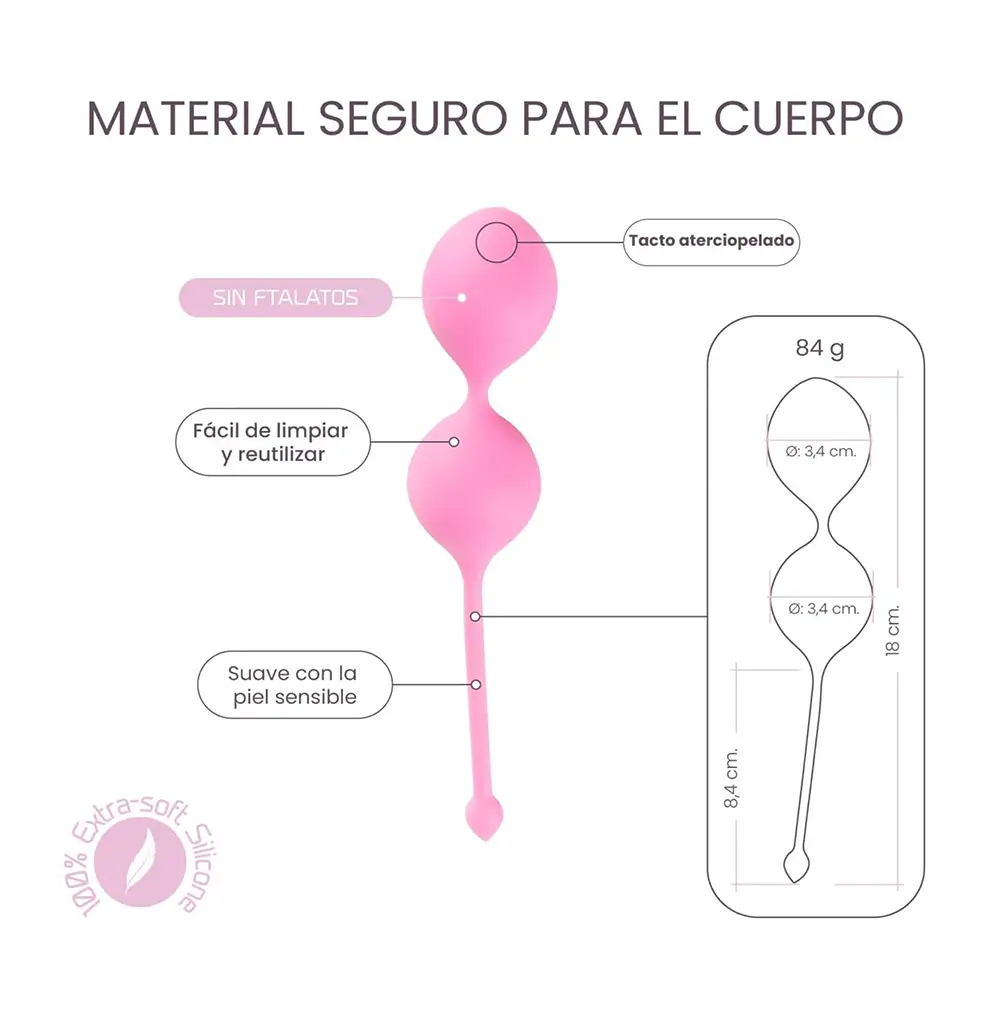 Bolas de Kegel Femintimate - Imagen 4