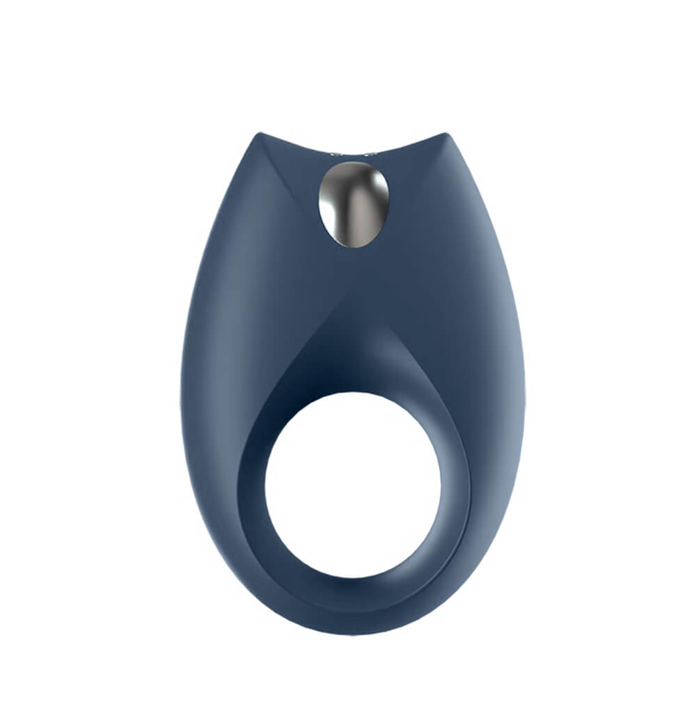 Anillo vibrador para parejas Satisfyer Royal One azul con diseño ergonómico