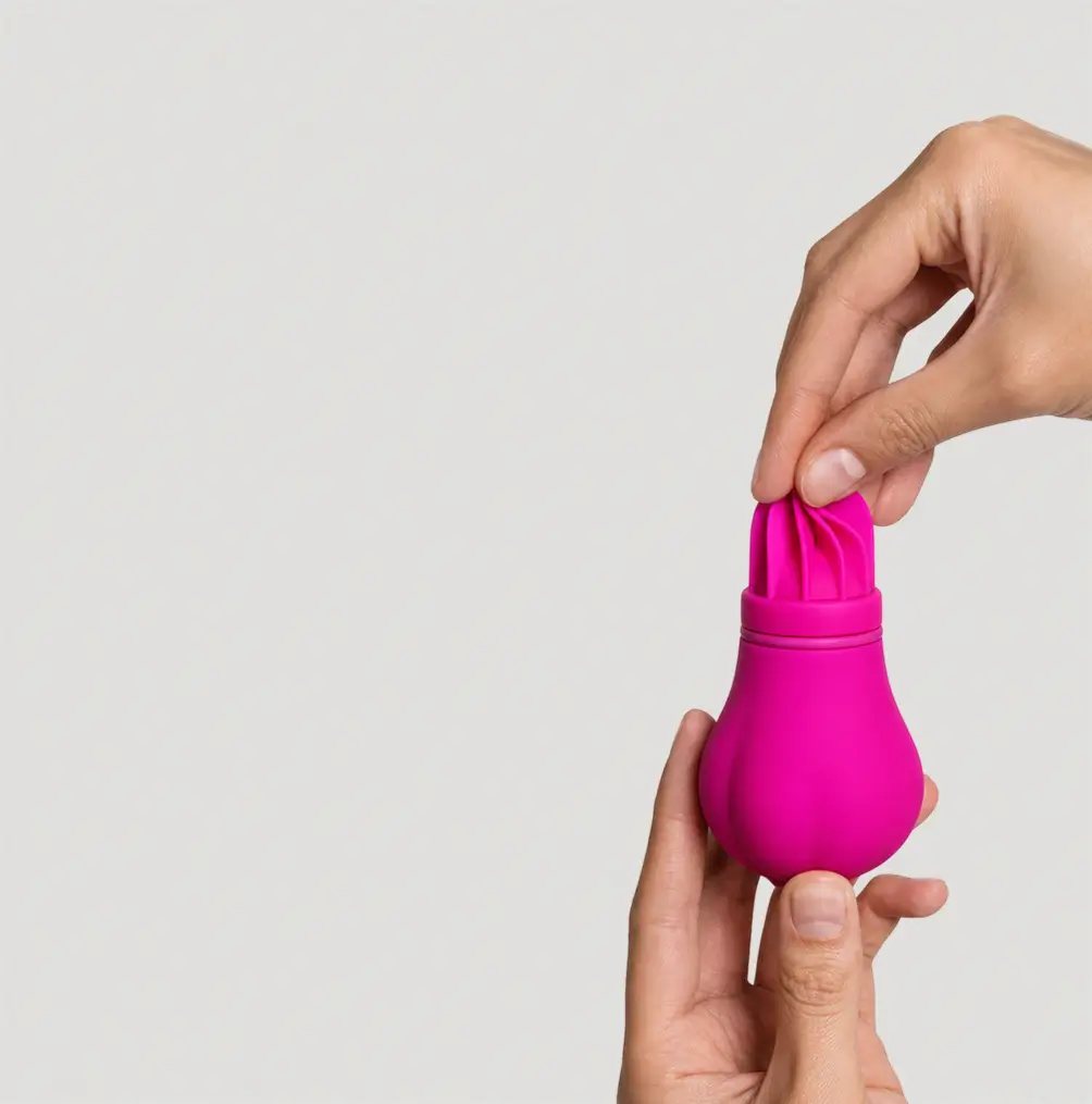 Masajeador Vibrador Rosa multi cabezal - Imagen 5