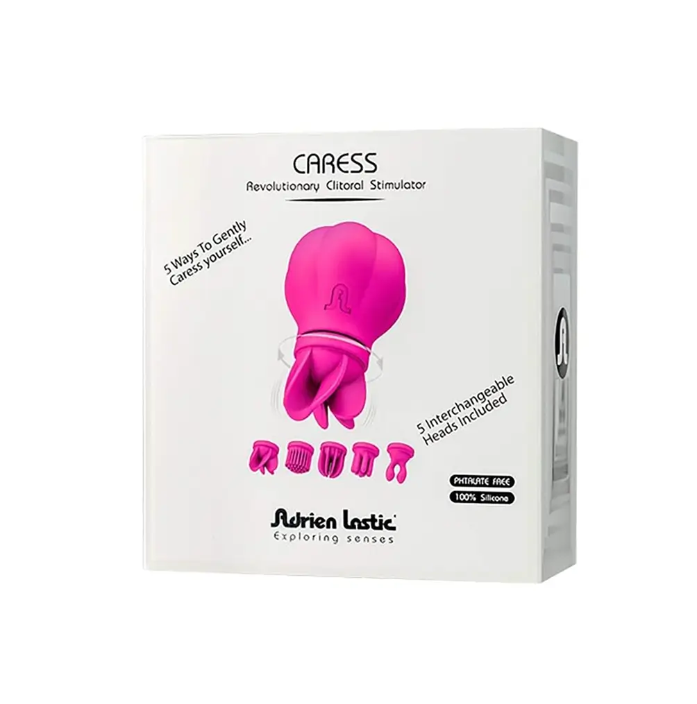 Masajeador Vibrador Rosa multi cabezal - Imagen 8