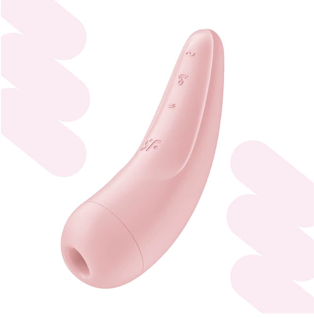 Succionador de Clítoris Curvy de Satisfyer Rosa