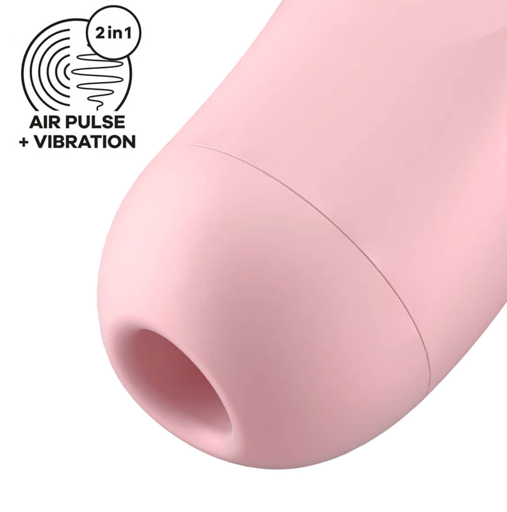 Succionador de Clítoris Curvy de Satisfyer Rosa