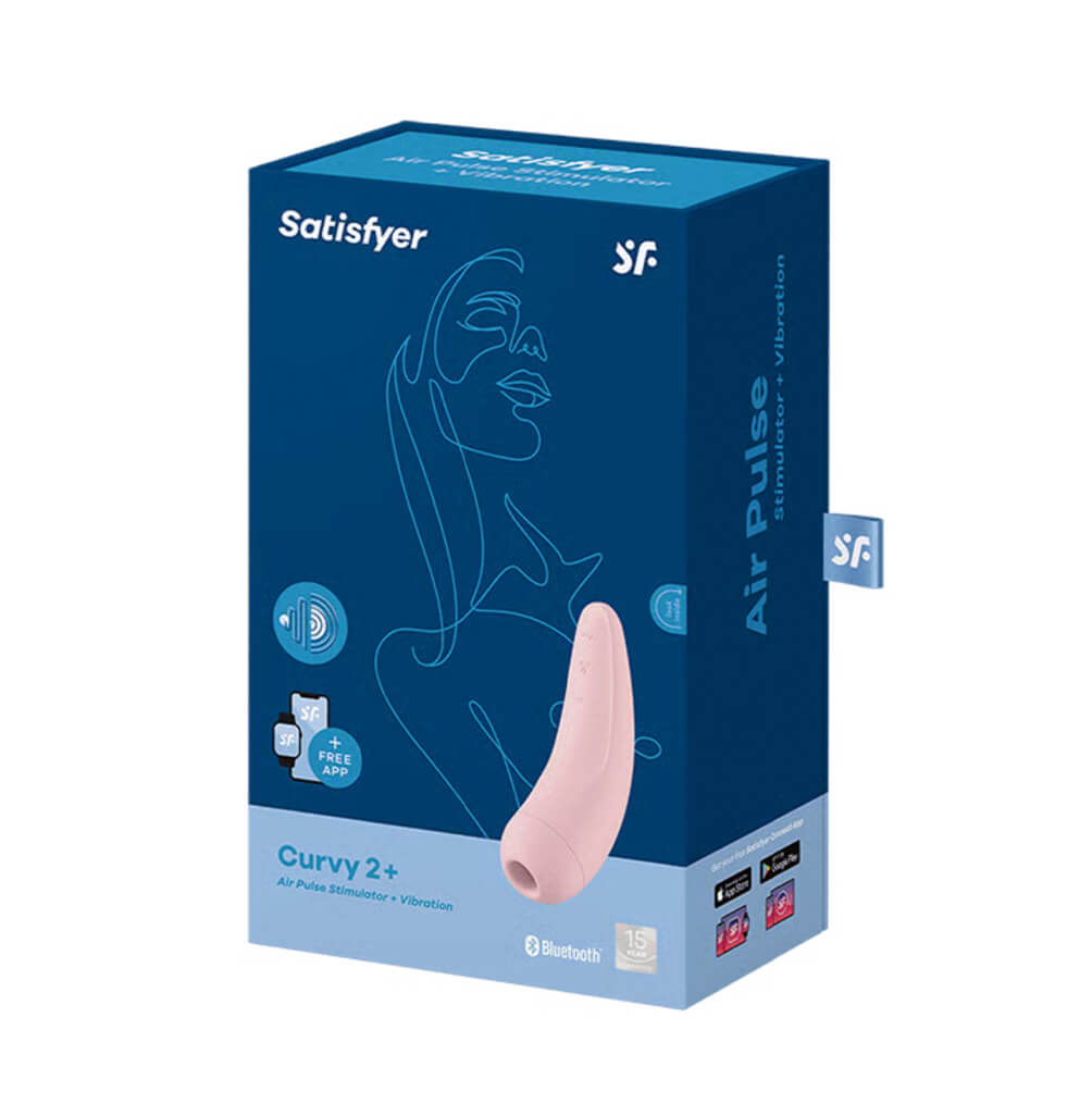Succionador de Clítoris Curvy de Satisfyer Rosa