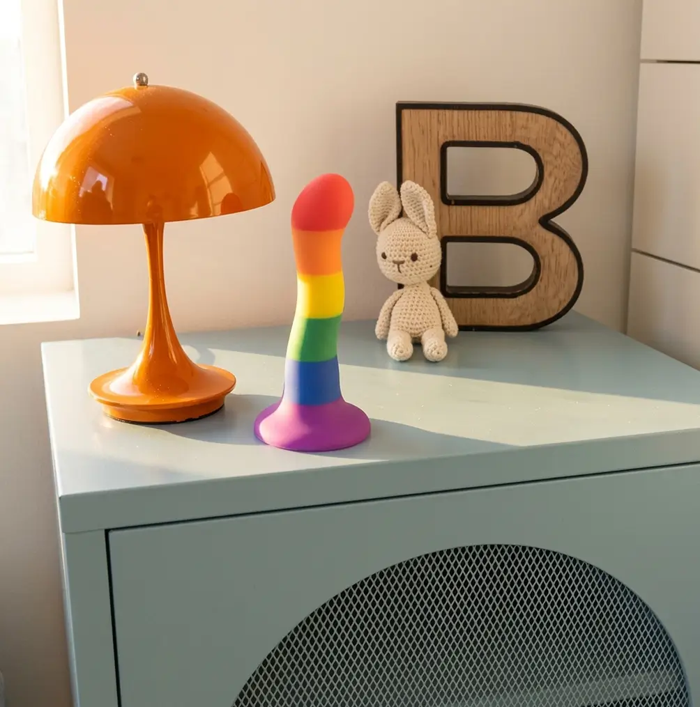 Dildo de colores de 16 cm Colours Wave - Imagen 3