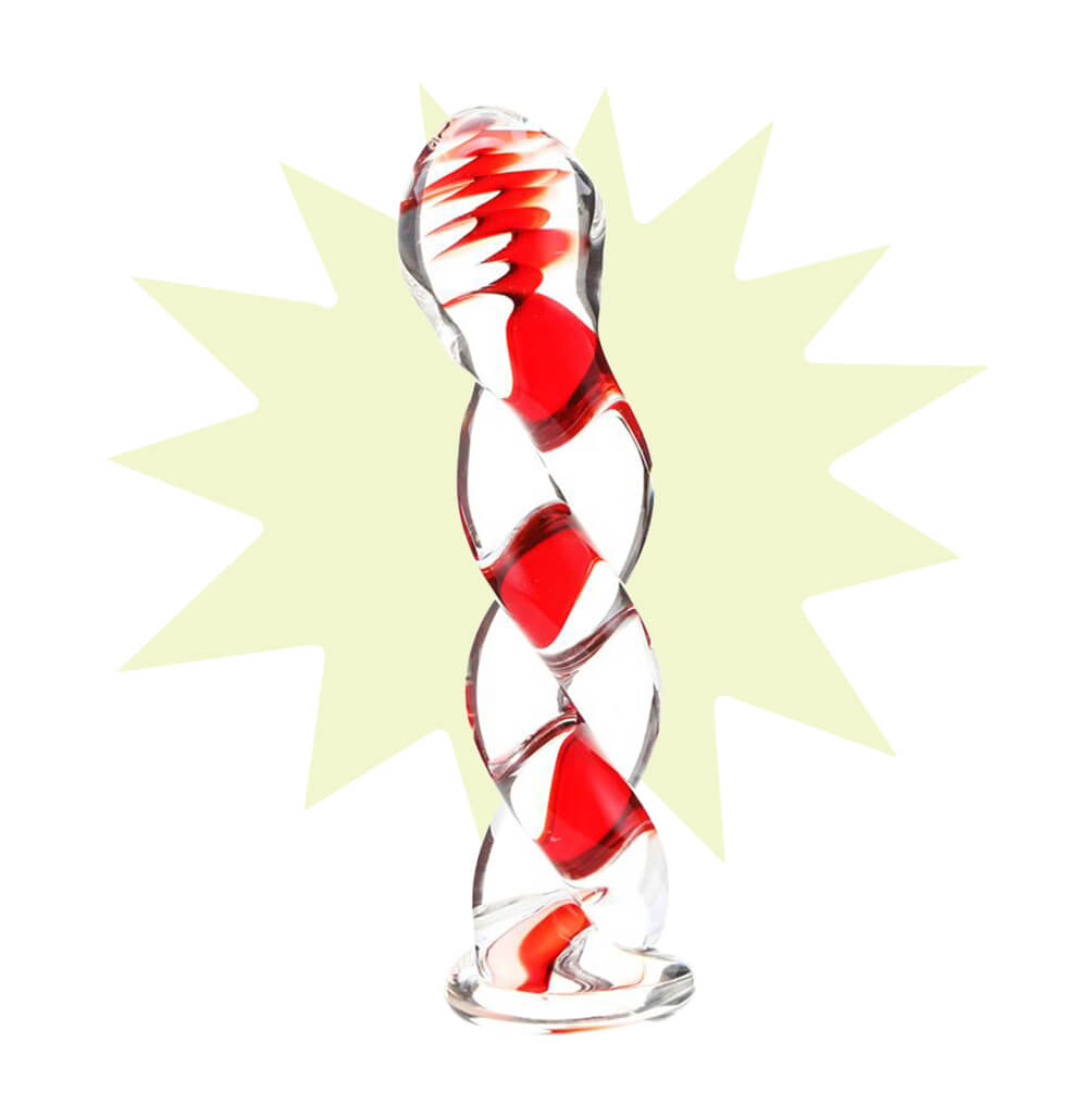 Dildo de vidrio Ruby