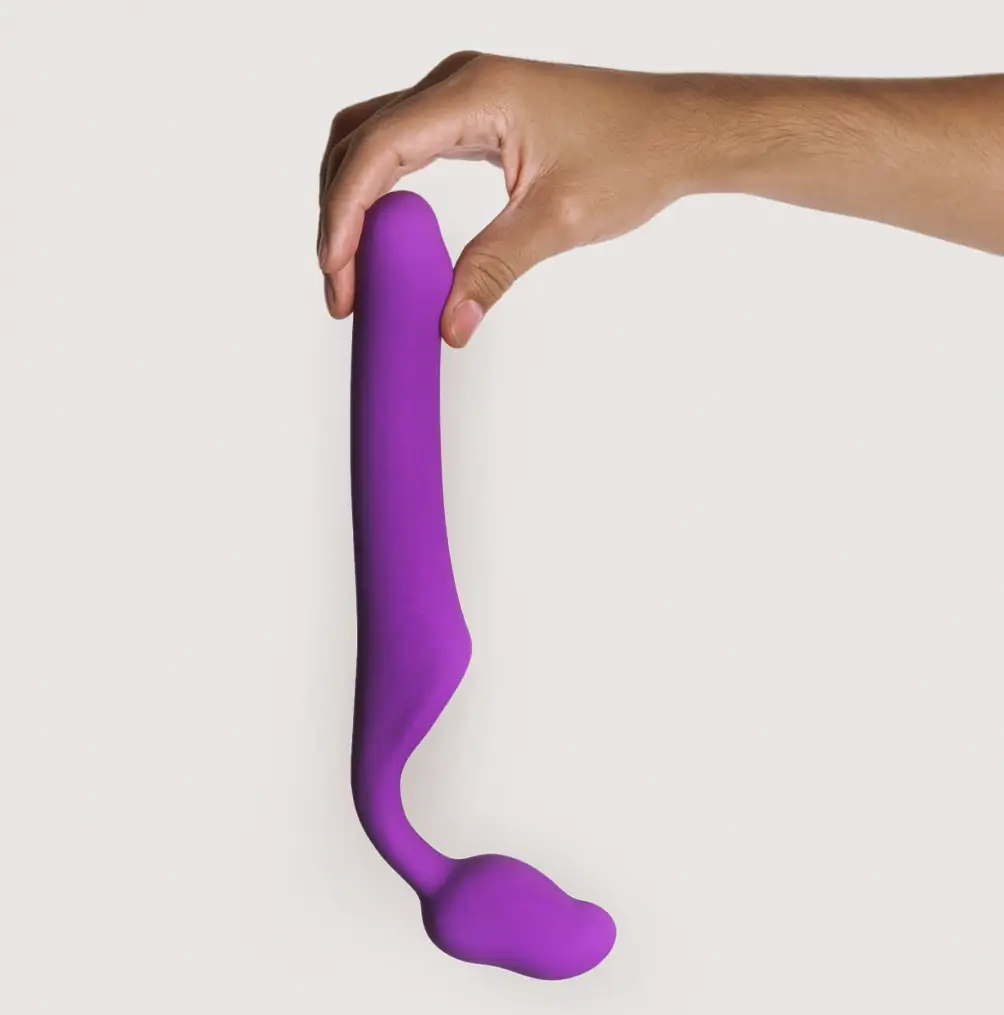 Dildo doble strap-on Queens M - Imagen 2