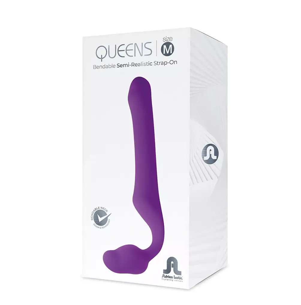 Dildo doble strap-on Queens M - Imagen 6