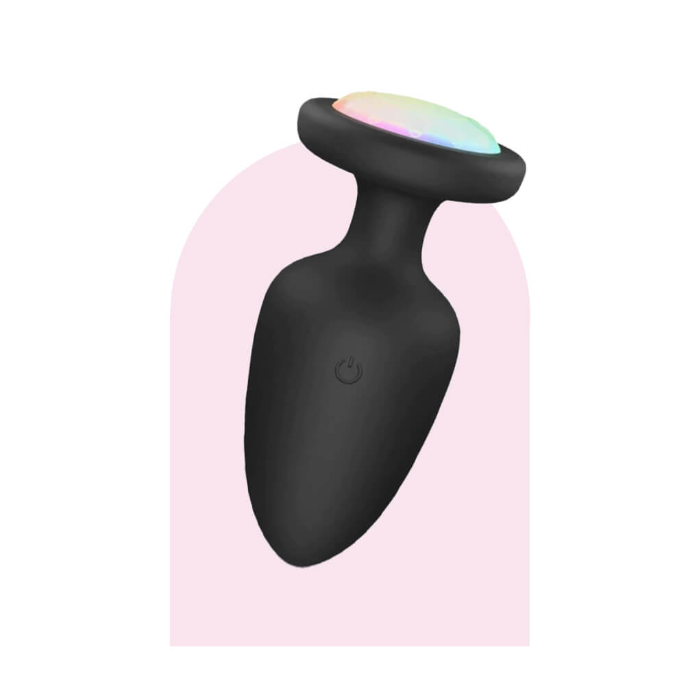 Plug anal Vibrador con control remoto Lunaris