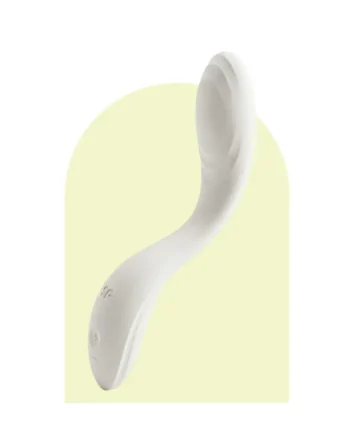 Vibrador punto G Rrrolling Pleasure blanco