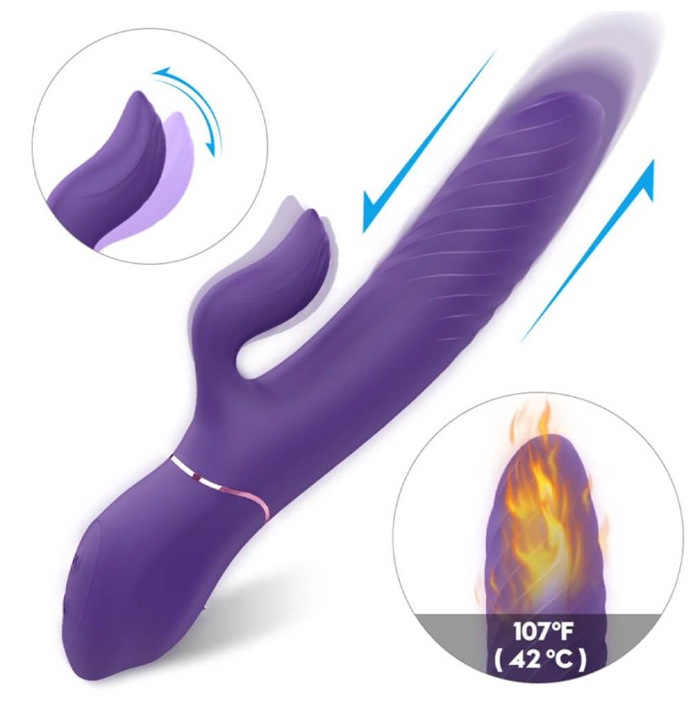 Vibrador doble estimulación Lumos