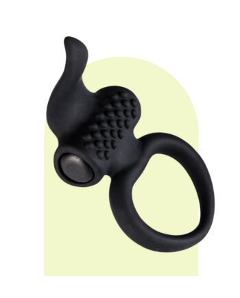 ANILLO VIBRADOR CON ESTIMULADOR DE CLÍTORIS LINGUS