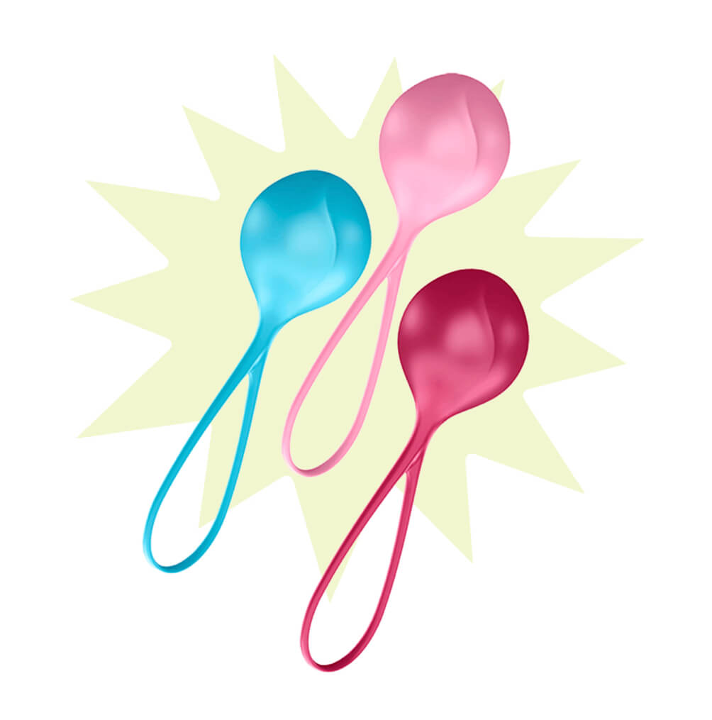 Bolas de Kegel Satisfyer – Kit de 3