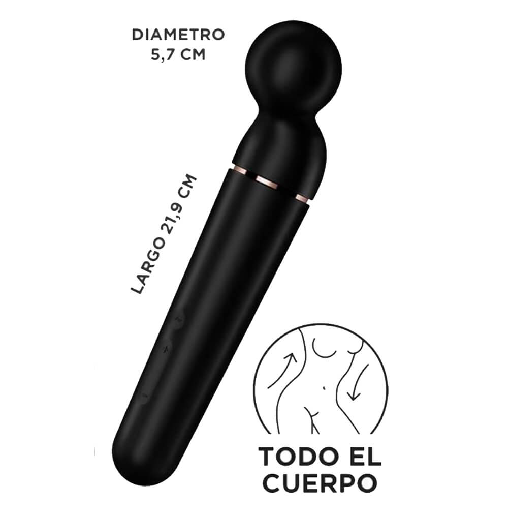 Masajeador Vibrador XXL negro de Satisfyer