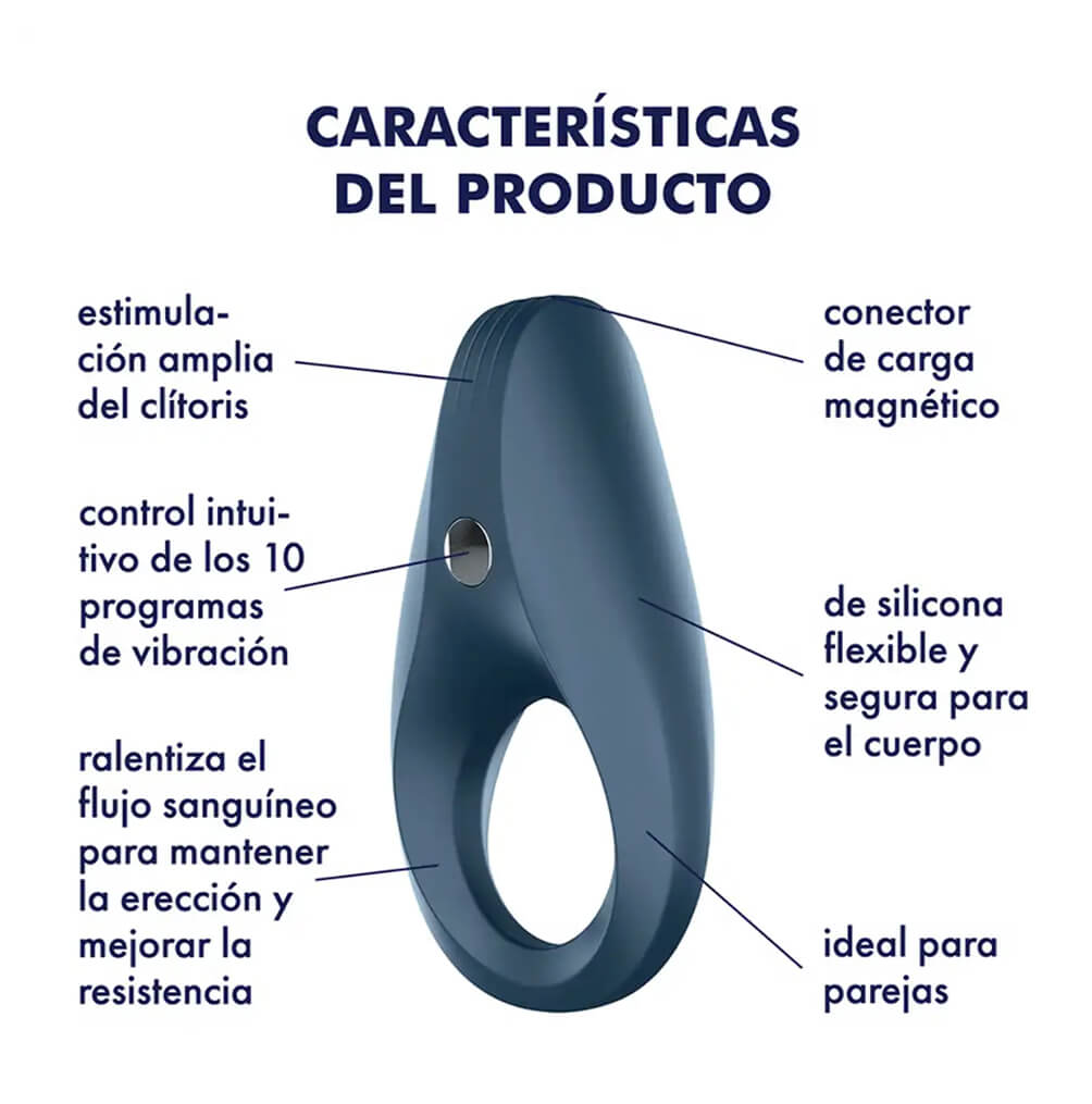 Anillo Vibrador Satisfyer Rocket