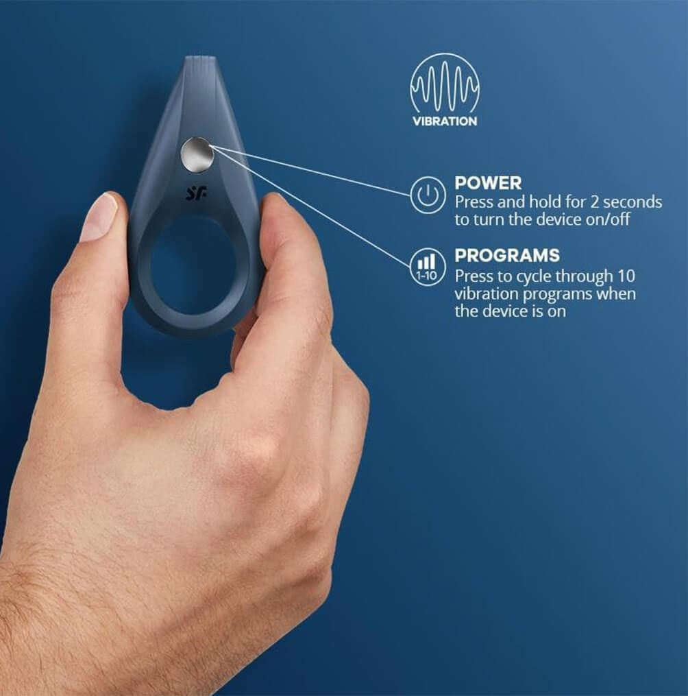 Anillo Vibrador Satisfyer Rocket