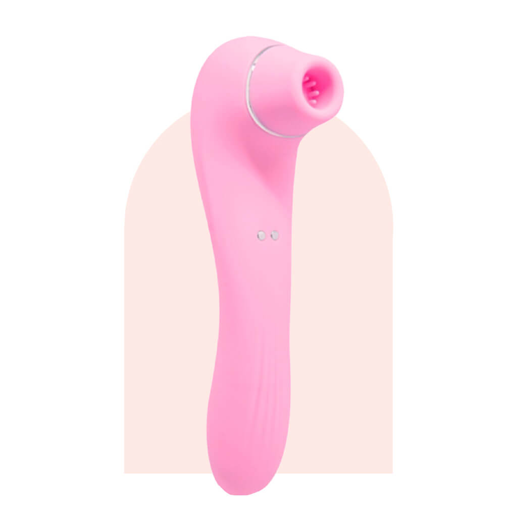 Succionador de clítoris Quiver rosa