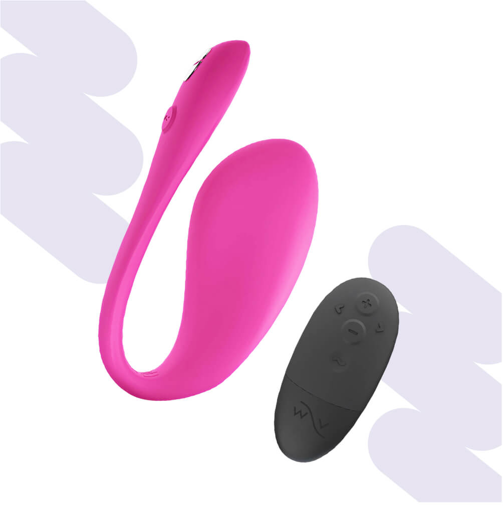 Vibrador para el Punto G con control remoto + App Jive 2