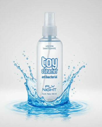 Limpiador antibacterial para juguetes sexuales