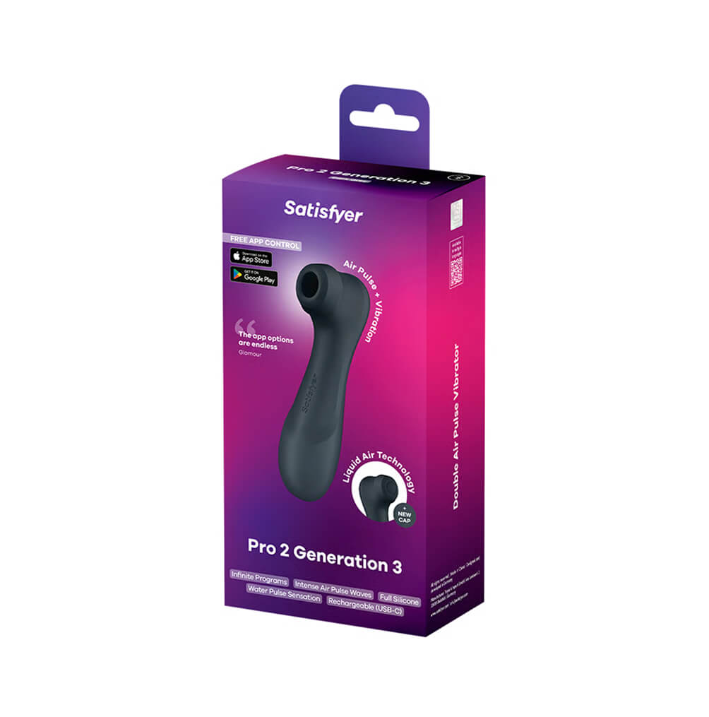 Succionador de Clítoris Pro 2 Generación 3 Negro con app