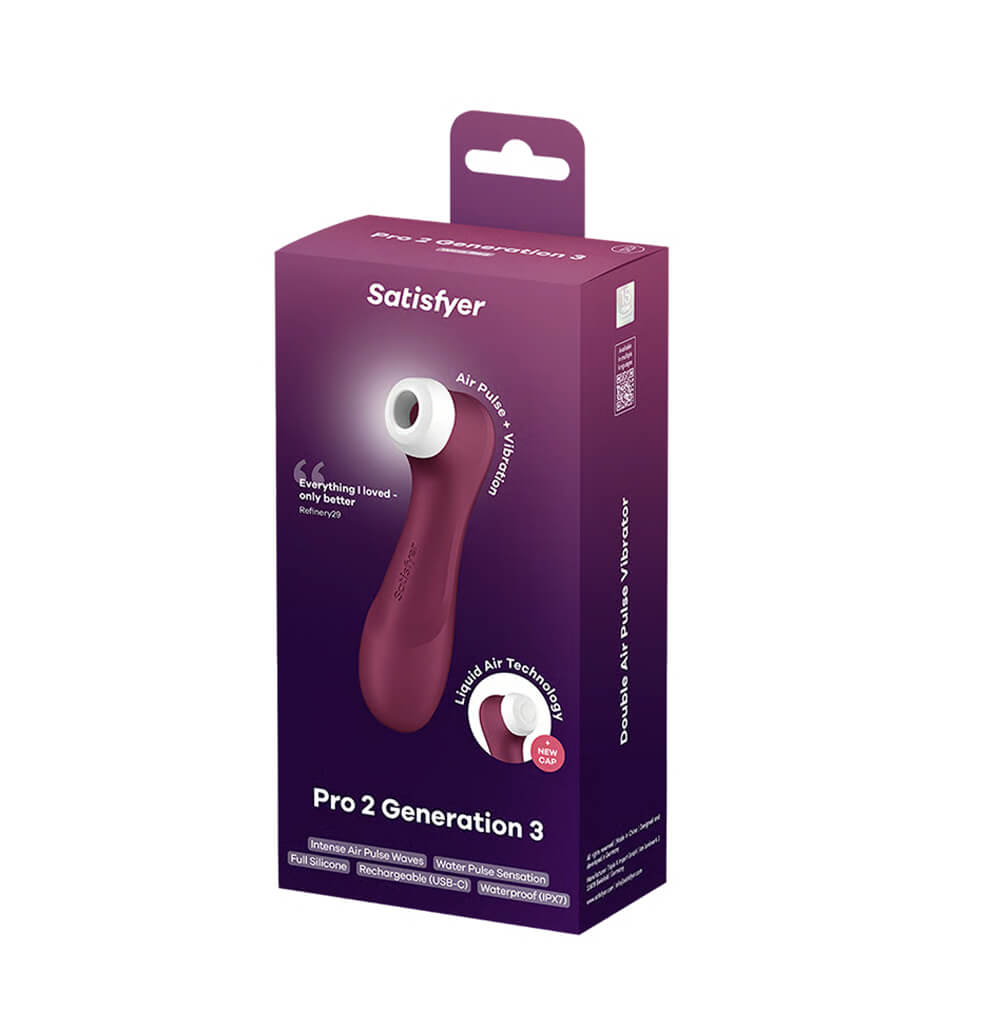 Succionador de Clítoris Pro 2 Generación 3 Rojo