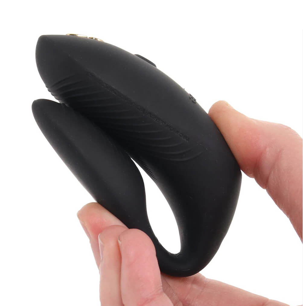 Vibrador con control remoto para parejas Chorus Pro Negro