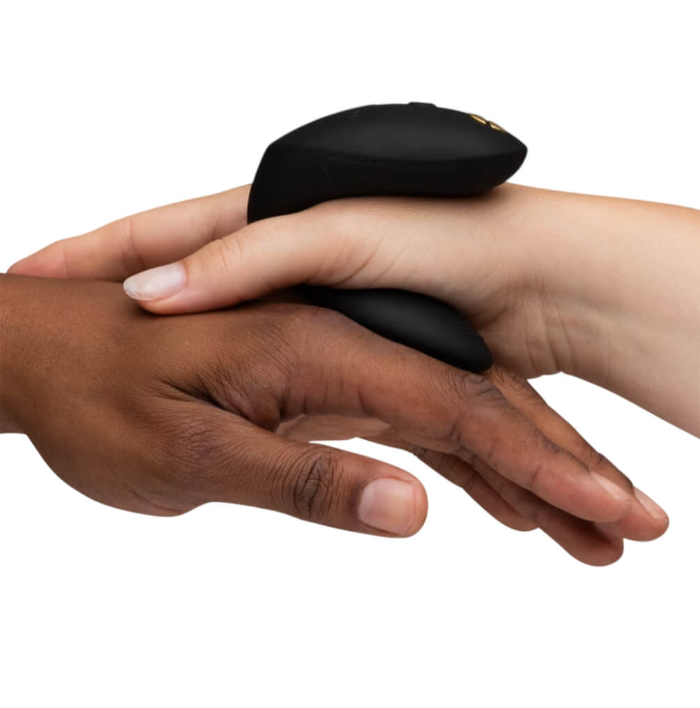 Vibrador con control remoto para parejas Chorus Pro Negro