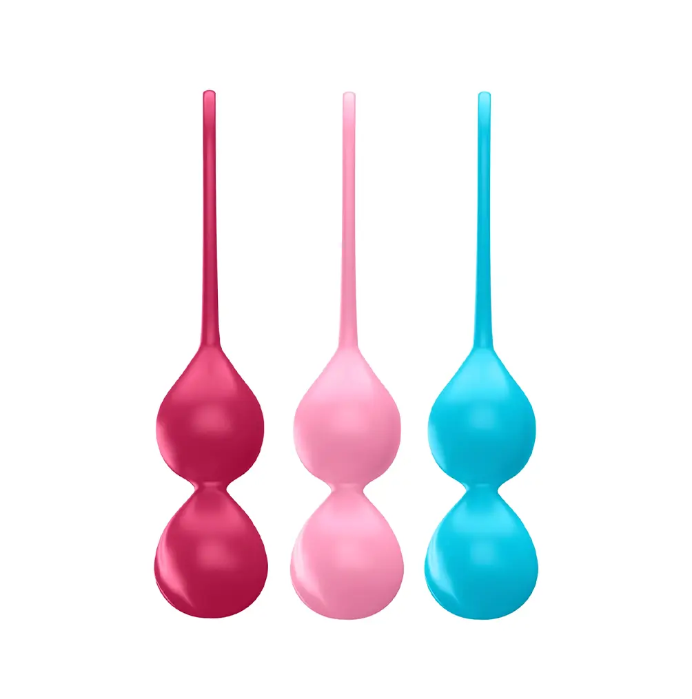 Bolas de Kegel Satisfyer Kit de tres dobles - Imagen 2