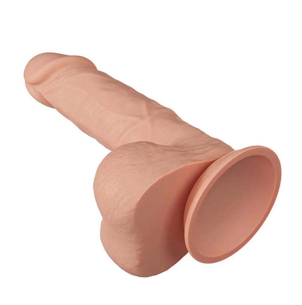 Dildo realista pellizcable con vibración de 15,5 cm (Bahamut) - Imagen 4