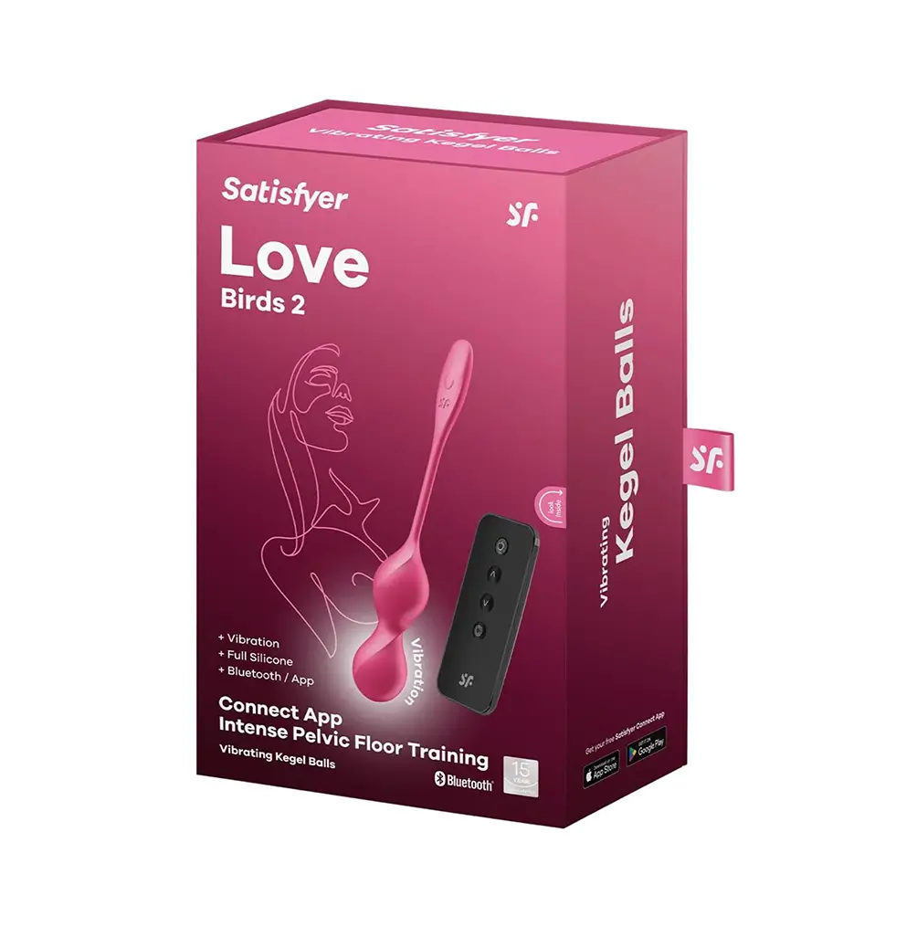 Entrenador del suelo pélvico con control remoto y app Love Birds 2 - Imagen 8