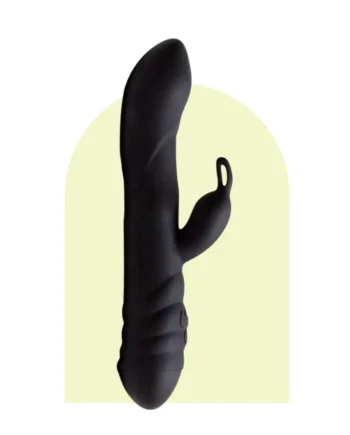 Estimulador Premium de doble vibración y rotación Twister