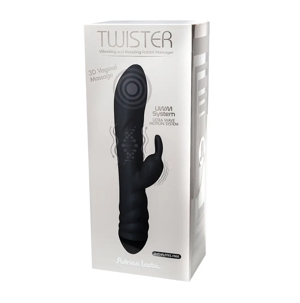 Estimulador Premium de doble vibración y rotación Twister - Imagen 8