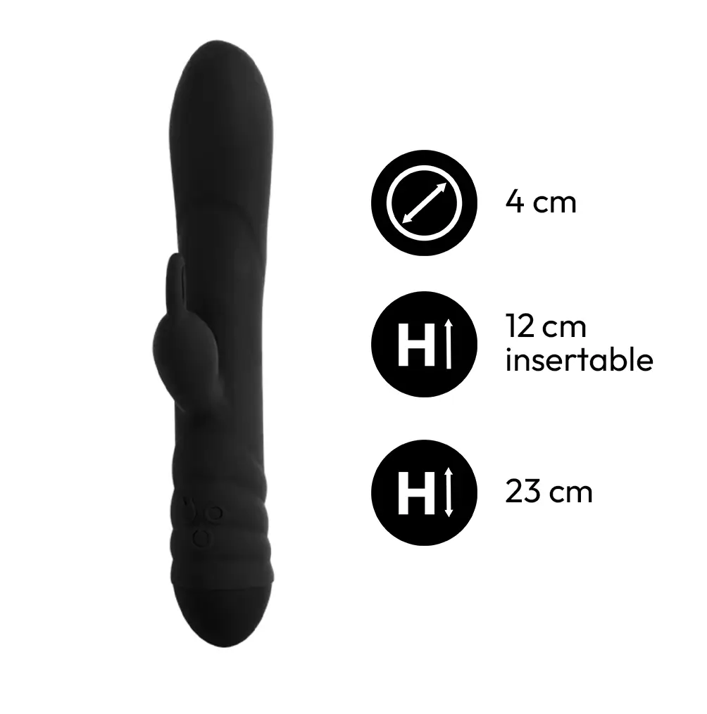 Estimulador Premium de doble vibración y rotación Twister - Imagen 7