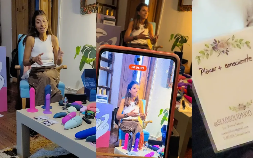 Charla sobre identidad sexual y placer consciente junto a Sexo Solidario