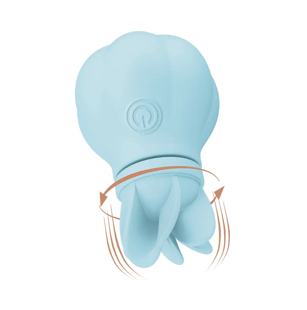Masajeador Vibrador Azul multi cabezal Caress - Imagen 4