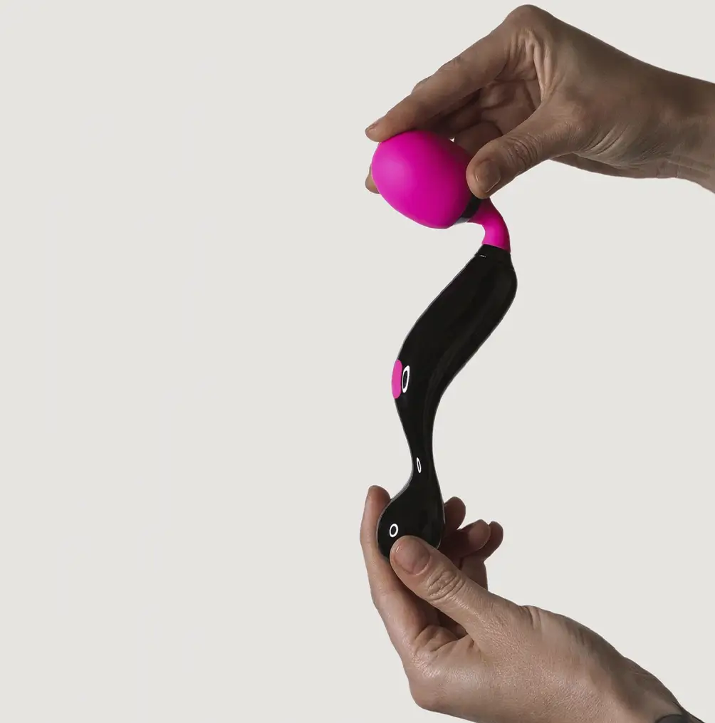 Masajeador vibrador tipo micrófono Symphony - Imagen 8