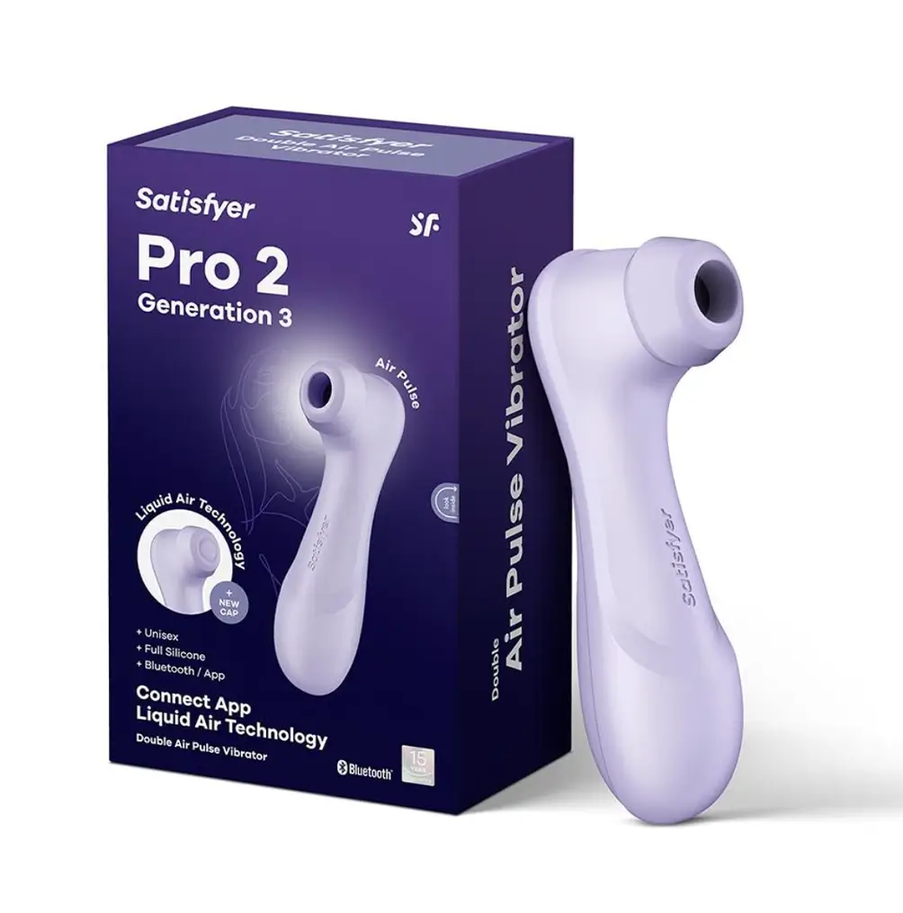 Succionador de clítoris Pro 2 Generación 3 Lila con App - Imagen 9