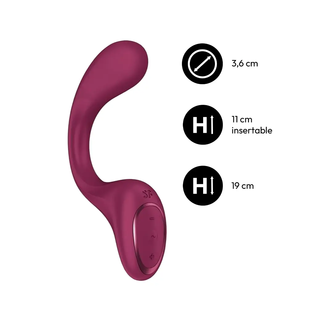 Vibrador doble estimulación Goddess - Imagen 7
