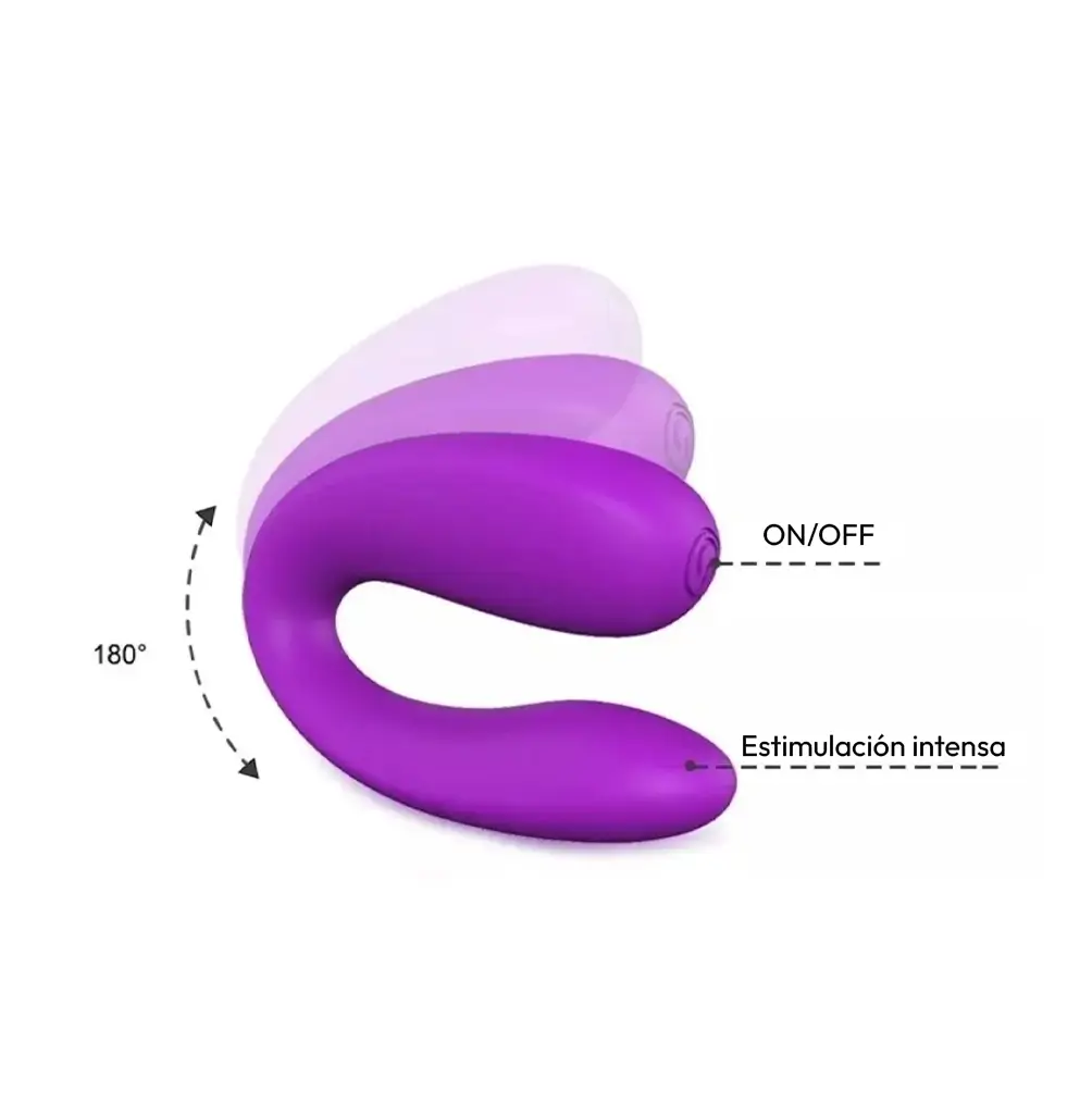 Vibrador para parejas Passion Wave - Imagen 6
