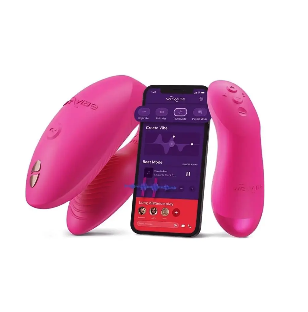 Vibrador para parejas Chorus Pro Rosa Eléctrico - Imagen 7